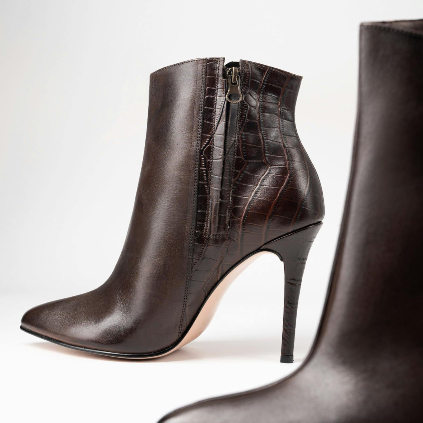 Classic Leather Boots - alternate view